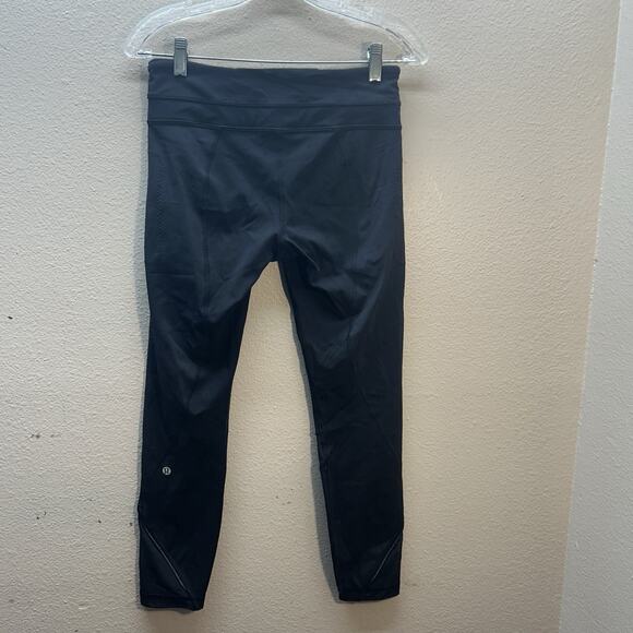 Lululemon Wunder Under Hi-Rise Tight Luxtreme Black Leggings Athletic Size 6 - Picture 7 of 9